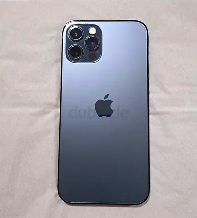 Apple iPhone 12Pro 256gb - Good Condition, Pacific Blue (Back view shown)