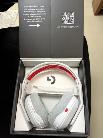 ASTRO A20 X White LIGHTSPEED Wireless Gaming Headset