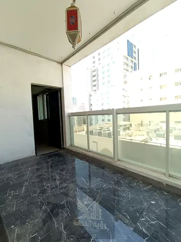 Beautiful One-Bedroom Apartment with a Large Balcony for Annual Rent in Al Majaz 2 Prime location o