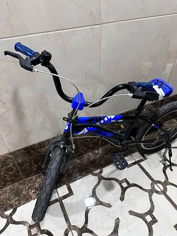 Blue and Black Kids Bicycle 18"