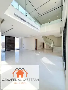 Brand new villa for rent in al warqaa ( 5bedroom + hall + majlas + parking + maid room )