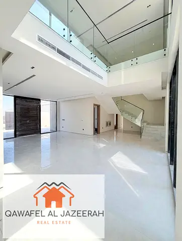 Brand new villa for rent in al warqaa ( 5bedroom + hall + majlas + parking + maid room )