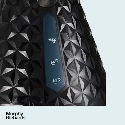 Morphy Richards 1.5L Electric Kettle - Black