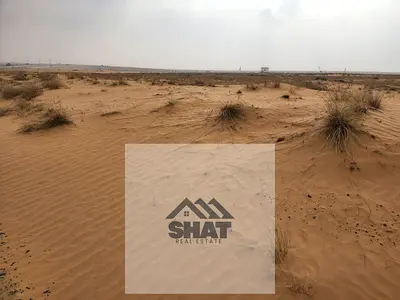 ارض سكنية مميزة تصلريح غيلا ارضي + 2 طابق منطقة البليدة – الشارقة مساحة الارض 10000 قدم