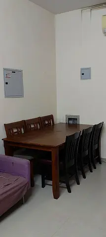 6 seater table with 6 chairs
