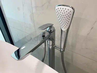 Kludi Chrome freestanding bath mixer / faucet