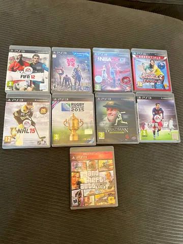 NEAT AND CLEAN PS3 for sale with 9 free Games CDs
