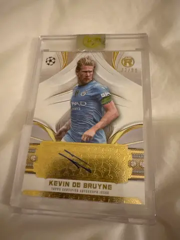 Kevin De Bruyne Topps Autograph Card – Certified Auto