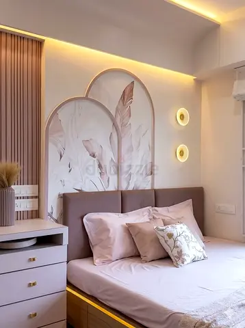 Modern luxury blush pink 160*200 queen size bed