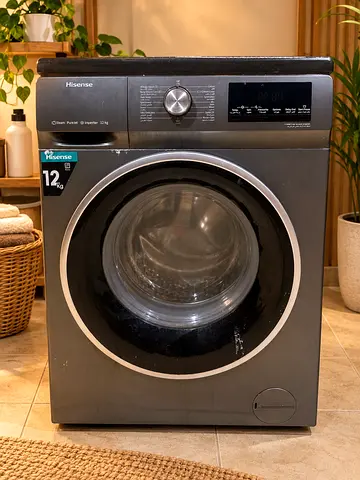 Hisense 12KG Front Load Washing Machine – Inverter & Steam PureJet