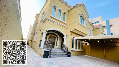 Villa for rent in Ajman, Al Muwaihat area – European design.