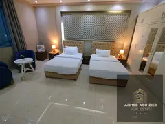 Furnished Studio For Rent Ajman Corniche Baren Bldg | Separate Kitchen All Bills Inc | AED 4000 Mont