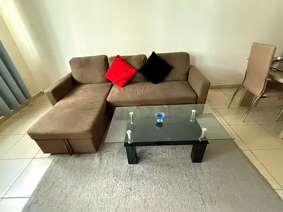 L shape Sofa cum bed