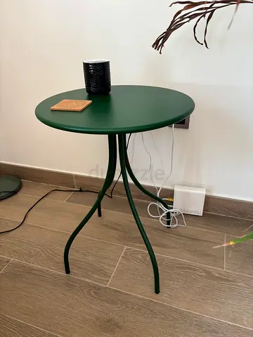 IKEA TÅNEBRO Side Table – Dark Green (Indoor/Outdoor)
