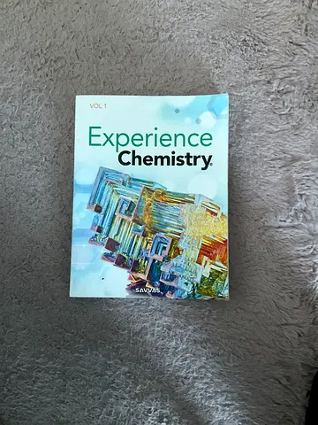 - Savvas Experience Chemistry Volume 1 Textbook