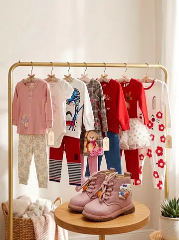 Second hand Baby Girl Clothing Bundle 13 pcs (12–18 Months)