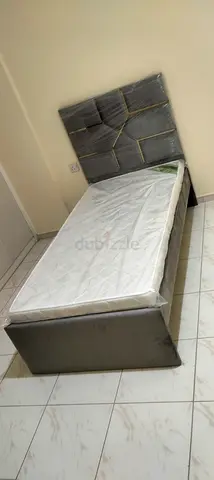 Single bed with mattress available