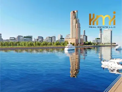 شقة بغرفتي نوم على الواجهة البحرية | ريفا ريزيدنس | إطلالات على مارينا وأفق سكاي لاين | مفروشة