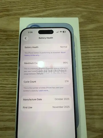 iPhone 17 - Good Battery Health, Lightly Used