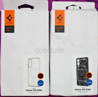 Pair of Spigen Ultra Hybrid MagFit Cases for Samsung Galaxy S25 Edge (New/Boxed) 4 pics 200