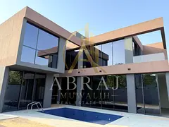Gated community luxury 4bedroom villa in robnia massar + private pool + Maidroom and all Facilities