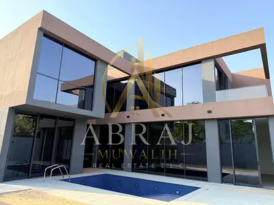 Gated community luxury 4bedroom villa in robnia massar + private pool + Maidroom and all Facilities prime location sharajh