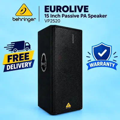 Behringer EUROLIVE 15 Inch Passive PA Speaker VP2520