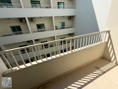 Studio apartment with balcony, gym, and swimming pool at a special price, near Sheikh Mohammed Bin Zayed Road.