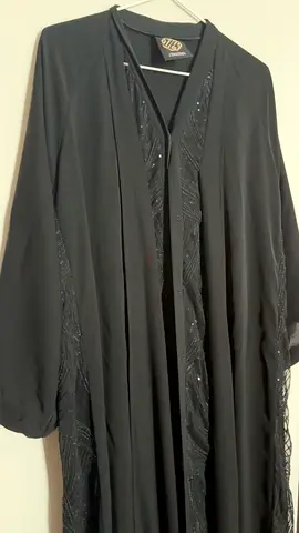 Black abaya louzan size 55