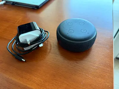 Amazon Echo Dot 3rd Gen smart speaker (with charger) - used