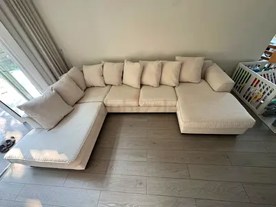 In Perfect condition ___the One U Shape Sofa