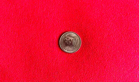 MALAYSIAN COIN 10 SEN ISSUED BY CENTRAL BANK OF MALAYSIA
