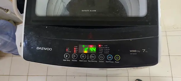 Daewoo 7kg Top Load Washing Machine - Fully Working Condition