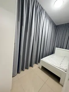 Partition for ladies only in new flat prime location