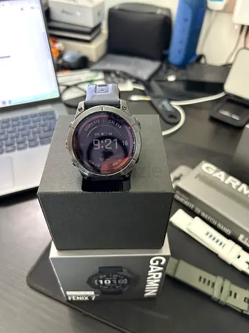 Garmin Fenix 7 Solar Sapphire- 47mm - Very Good Conditions