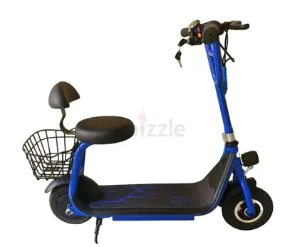 Kids Electric Scooter, Mini Harley, 20-35 KM/H, 250 Watts, blue (6 - 14 Yrs) - Brand New