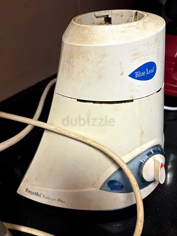 Used Blue Leaf Electric Coffee Grinder / Spice Grinder - Needs Cleaning