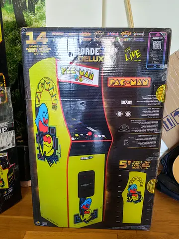 Pac-Man Arcade Mini Cabinet (New, Sealed) - 14 Games