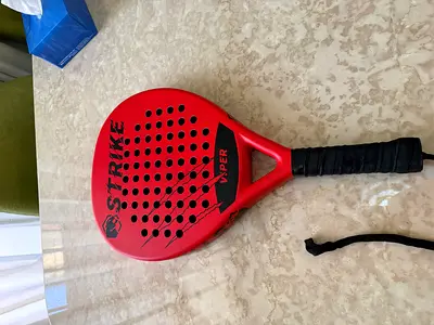 Red Strike Viper padel racket in mint condition