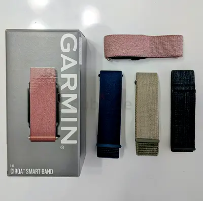 Garmin Cirqa, Mauve, L-XL with 3 Extra Bands