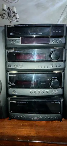 Kenwood stacked home audio system - 5-piece stereo set
