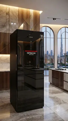 Hitachi Latest Model Bottom-Freezer Refrigerator – Black | 6-Month Warranty