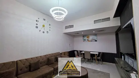 Two-bedroom apartment for annual rent in Garden City - Ajman. A unique opportunity to live in a vibrant and family-friendly location, with furniture a