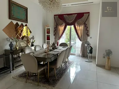 Premium 3BR + Maid Townhouse in Al Furjan West | Furnished | Spacious Plot