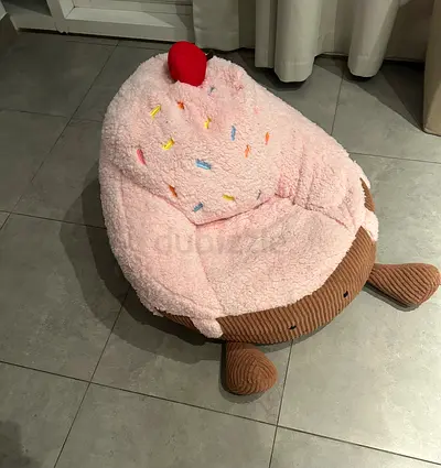 Plush kids sofa