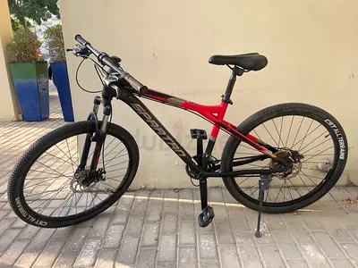 Used mountain bike - 26" frame, front suspension, disc brakes