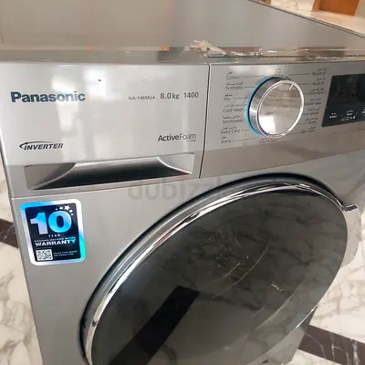 Panasonic 8kg fornt fully Automatic MODEL NA- 128XBILAS