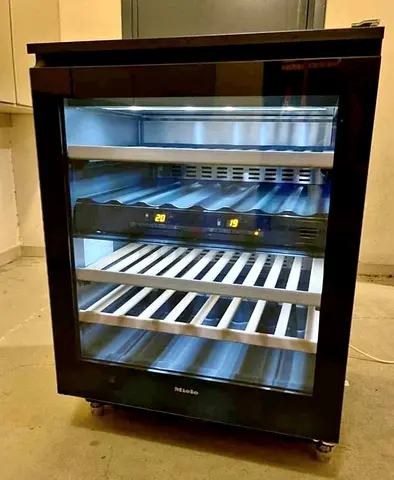 Miele built-in wine fridge dual zones