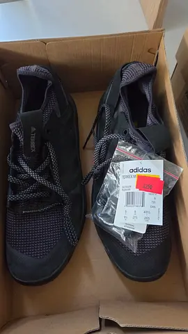 Adidas Terrex Black Trail Shoes - Brand New with Tags, Size 42