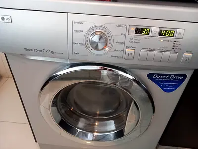 Lg direct drive 7kg washer 4kg dryer combo 2in1 latest model